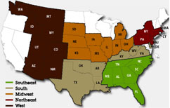 Pine Straw Deliveries to Most States in the United States